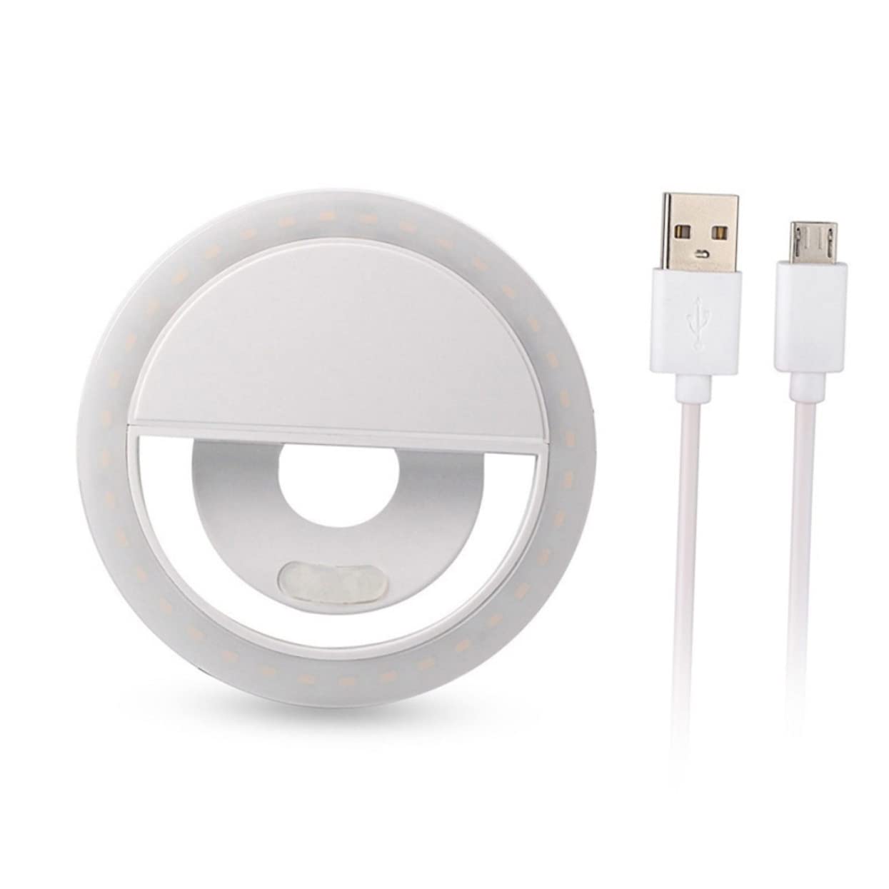 LIFKICH USB Fill Light for Phone Portable Led Selfie Lamp Clip Design Perfect for Photography Makeup