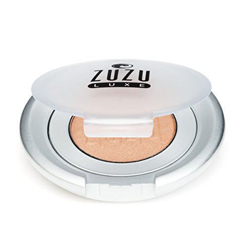 Zuzu Luxe Mineral Eyeshadow (Casino - Soft Peach/Warm Shimmer), Richly Pigmented, Velvety Smooth Formula. Natural, Paraben Free, Vegan, Gluten-Free, Cruelty-Free, Non Gmo, 0.07Oz #TOP11
