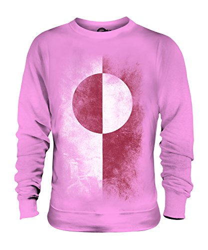 Sweat-shirt confortable col rond motif Groenland pour homme et femme