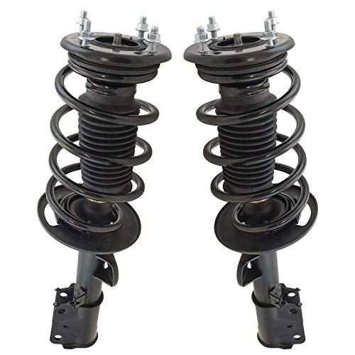 Image of TRQ Front Driver and Passenger Side Strut and Spring Assembly Set