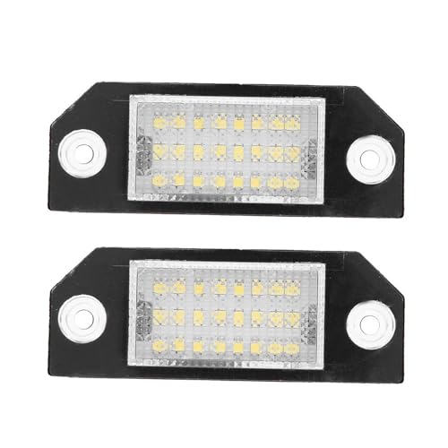 Luz de matrícula para Ford C-MAX ideal para viajes nocturnos y conducción segura en carretera