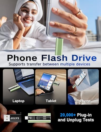 EATOP 256GB Dual Interface Flash Drive