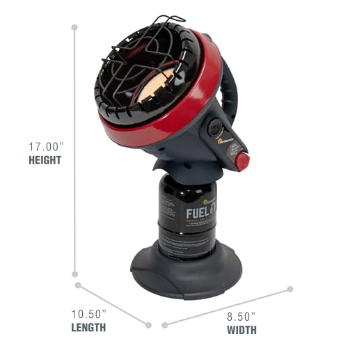 Image of Mr. Heater 3,800 BTU Little Buddy Portable Radiant Propane Heater