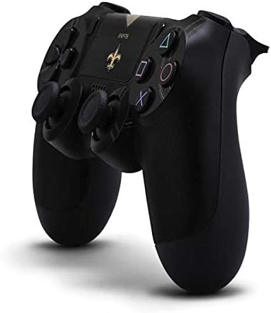 Vista 26 de Skinit Decal Gaming Skin Compatible with PS4 Controller - Officially Licensed NFL New Orleans Saints Double Vision Design Oro
