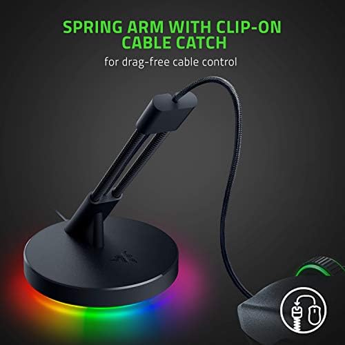 Razer Gaming Mouse Bungee V3 Chroma, Drag-Free Wired Mouse Support, Black - 1