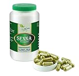 VITAIDEAL VEGAN® Senna (Sennesblätter alexandrina) 120 pflanzliche Kapseln je 380mg, rein natürlich ohne Zusatzstoffe.