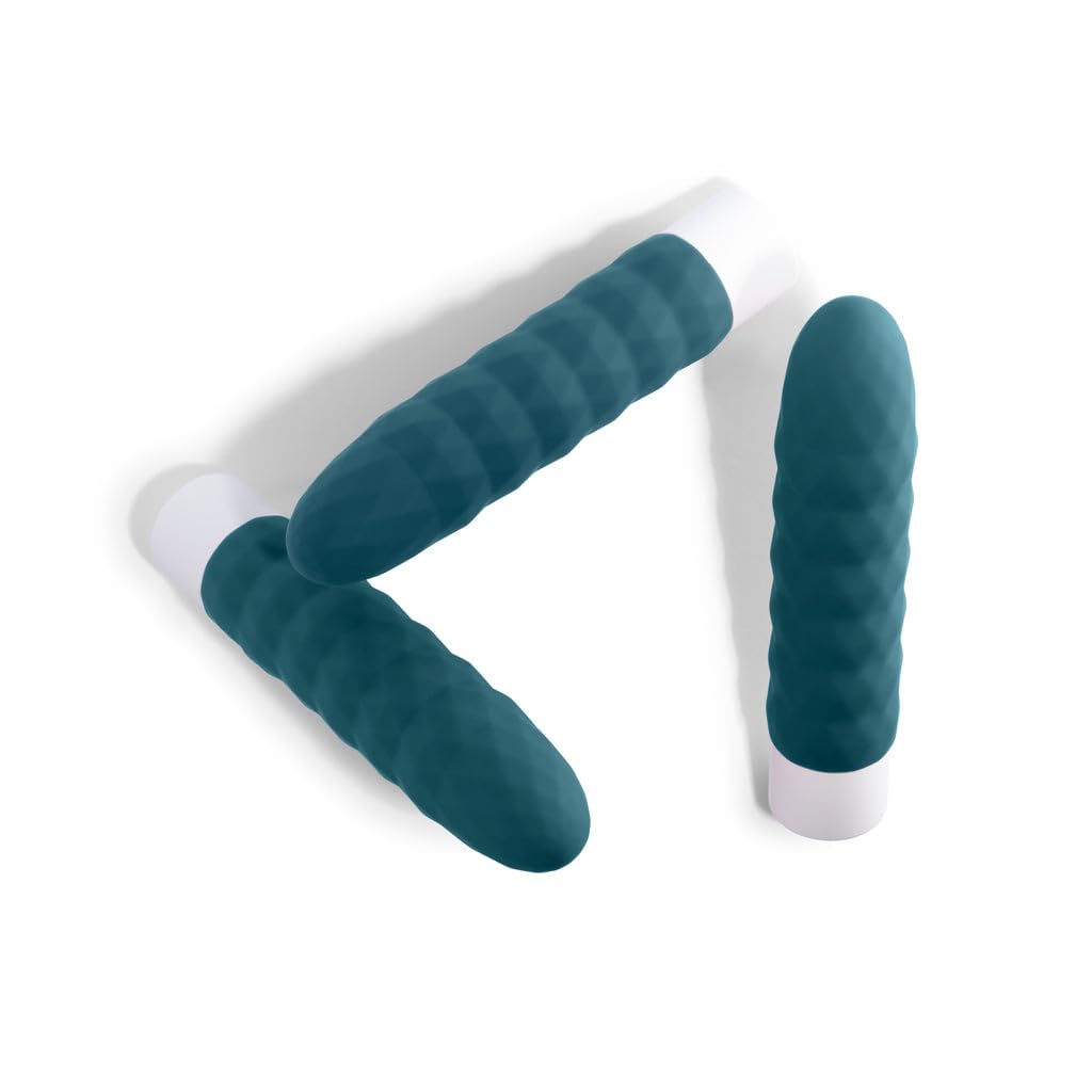 Platanomelón - Vibrador Vaginal Elegante y Discreto con 10 Modos de Vibración, Juguete Erótico Recargable - Pipo Verde