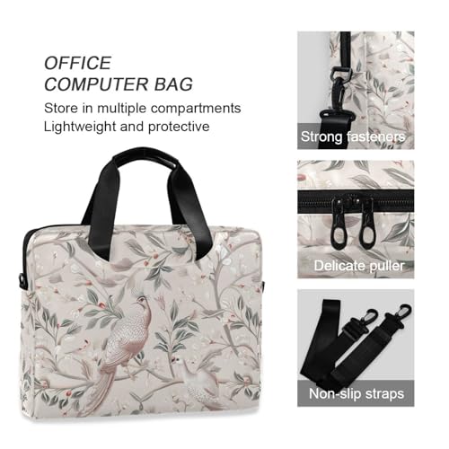 Maletín portátil para laptop 15.6 pulg beige miniatura 6
