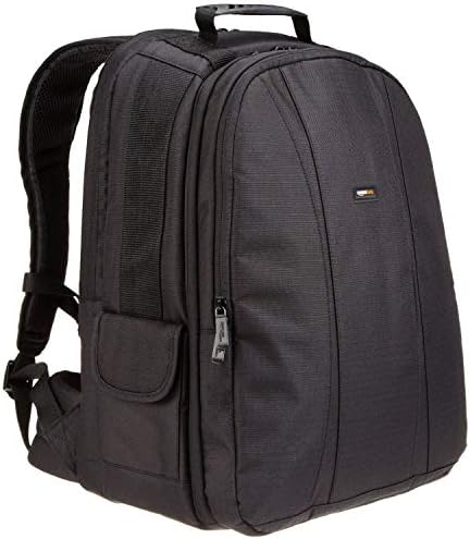 AmazonBasics DSLR and Laptop Backpack (Orange)