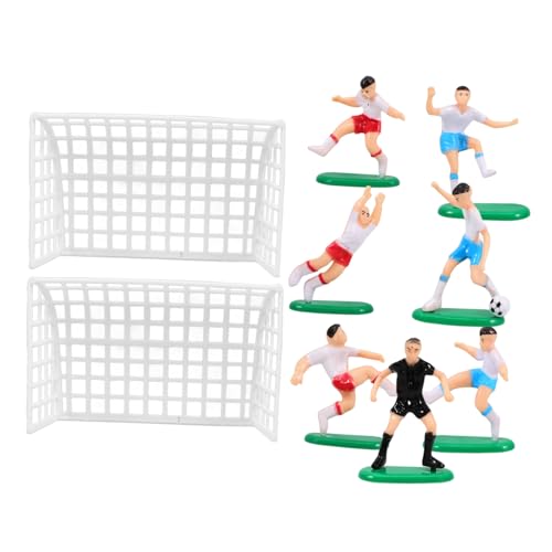 ERINGOGO 1 Juego Muñeca De Decoración De Pastel Decoraciones De Fútbol Decoraciones De Pastel Decoraciones Comestibles para Pasteles Toppers Topper De Pastel Deportes Abs