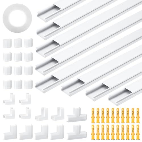 Canalina per Cavi Autoadesiva 400x30x15mm