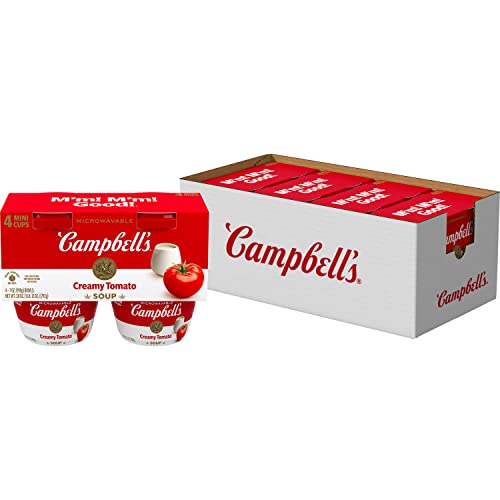 Campbell's Creamy Tomato Soup, 16 Microwavable Bowls