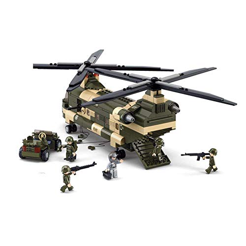 lego helicoptero Marca Sluban