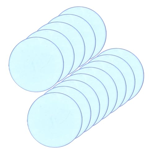 Toddmomy 100pcs Transparent Bingo Chips Game Markers for Math Learning and Bingo Games for Group Activities and Educational Use