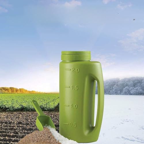Dispensador manual para fertilizante y sal 2L