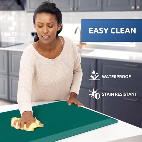 Image of Kitchen Mat Cushioned Anti Fatigue Rug Standing and Comfort Floor Mats | Water-Resistant, Non-Slip, Easy to Clean Comfort Floor Mat for Kitchen, Sink & Office, Multiple Colors & Sizes, 17.3 inchx28 inch