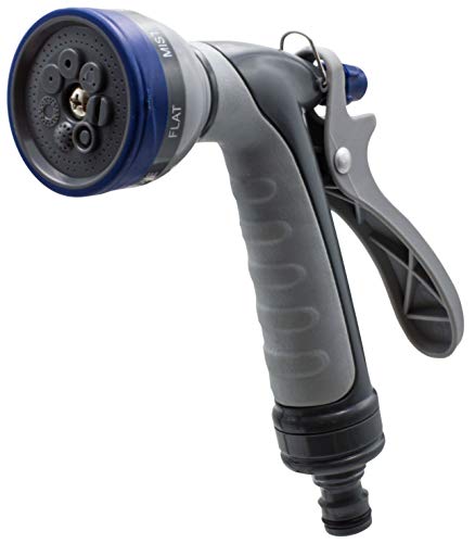 Riegolux 302748 - Pistola per irrigazione con uscita multipla in PVC