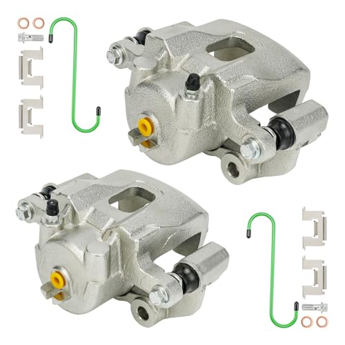 Image of PHILTOP Front Brake Caliper Compatible with 1986-1994 D21, 1995-1997 Pickup, 1983-1986 720, 19-B956A, 19-B957A