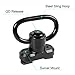 Gogoku 4-Pack Sling Swivel and Adapter for M-Rail Sling Clip Adapter