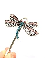 Algopix Similar Product 11 - Coraline Dragonfly Hair Clip Hairpin
