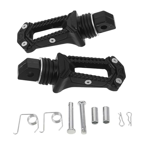Cales-pieds passager arrière moto en aluminium pour sorties en duo et quad