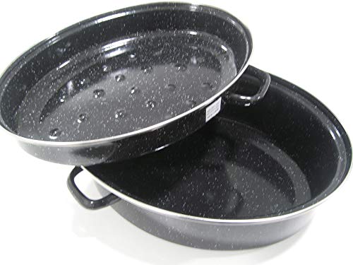 Beka 14720384 Kasserolle Schmortopf Emaille, 38 cm