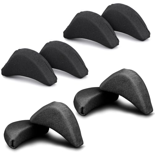 Image of Sibba 8 Pieces Toe Filler Inserts - Unisex Breathable Toe Plug Forefoot Pad Soft Sponge Big Shoe Filler for High Heel Foot Pain Relief for Women and Girls