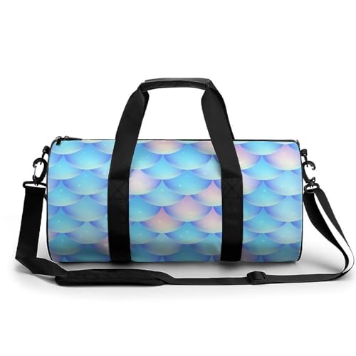 Sac de voyage écailles de poisson étanche et robuste de 45cm