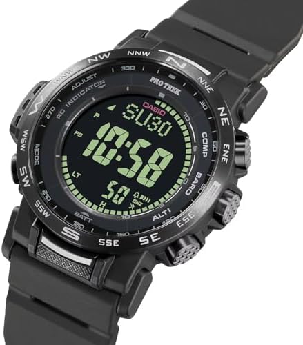 Casio Pro Trek Watch - PRW-35Y-1BDR Black Dial, Black Band: Buy 