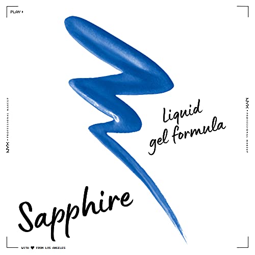 Nyx Professional Makeup Epic Wear Liquid Liner, Long-Lasting Waterproof Eyeliner - Sapphire #TOP1