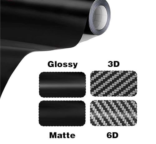 Vinilo para coche fibra carbono 3d negro para personalizar tu ordenador portátil