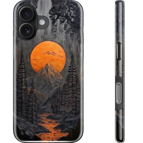 MERRO for iPhone 16 Plus Case,Cute Aesthetic Flower,MagSafe Compatible - image 1