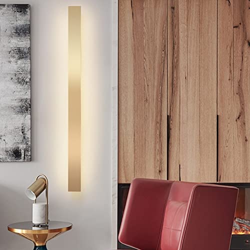 Lámpara de pared LED rectangular de hierro europeo para decorar el dormitorio de casa 5