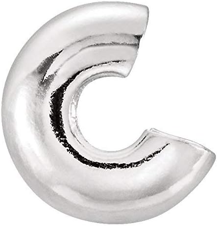 40 pcs .925 Sterling Silver Knot Round Crimp Bead Cover 3mm / Findings/Bright