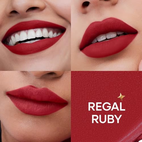 Image of Nykaa Matte to Last No Transfer Long Lasting Lipstick (3.5g) (Regal Ruby)