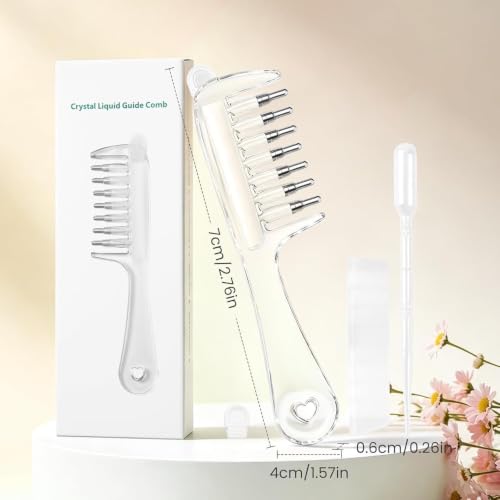Jiya Enterprise Hair Oil Applicator Comb with Refillable Scalp - Image 3