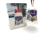 Limitiert auf das Jahr. Hutschenreuther Weihnachtsglocke 1979*Rarität, Porzellanglocke, Weihnachten, Anhänger, Baumschmuck