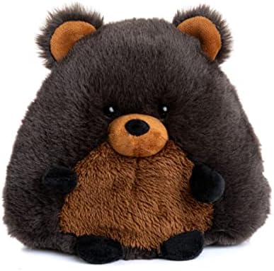 KIDS PREFERRED Sustain a-mals Kai The Black Bear Stuffed Animal Plush, Made with Recycled Materials