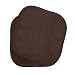 GoodGram 2 Pack Non Slip Ultra Comfort Memory Foam Chair Pads - Assorted Colors (Chocolate)