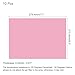 MECCANIXITY Gel Light Filter Pink Transparent Correction Lighting Gel Filter 11x8.5 inch Plastic Sheets for Film Photo Video Party Pack of 10