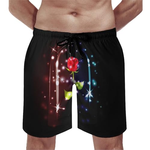 Shorts de bain homme rose maillot séchage rapide taille S