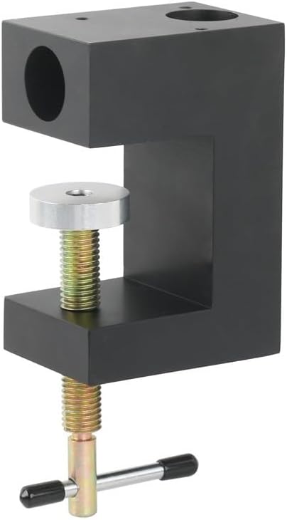 Miniatura 3 de Accesorios para microscopio digital de mano, abrazadera universal de 1.260 in y 0.984 in, poste de soporte de columna para microscopio trinocular