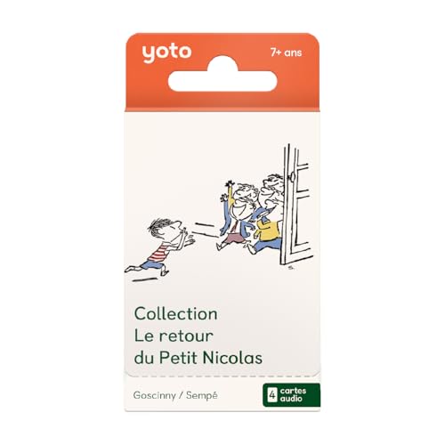 Cartes audio Le Petit Nicolas Yoto pour occuper les enfants intelligemment pendant les voyages