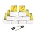 Aexit 10Pcs Electric Electrical equipment Drill 13mm x 8mm x 6mm Motor Carbon Brushes Spare Part
