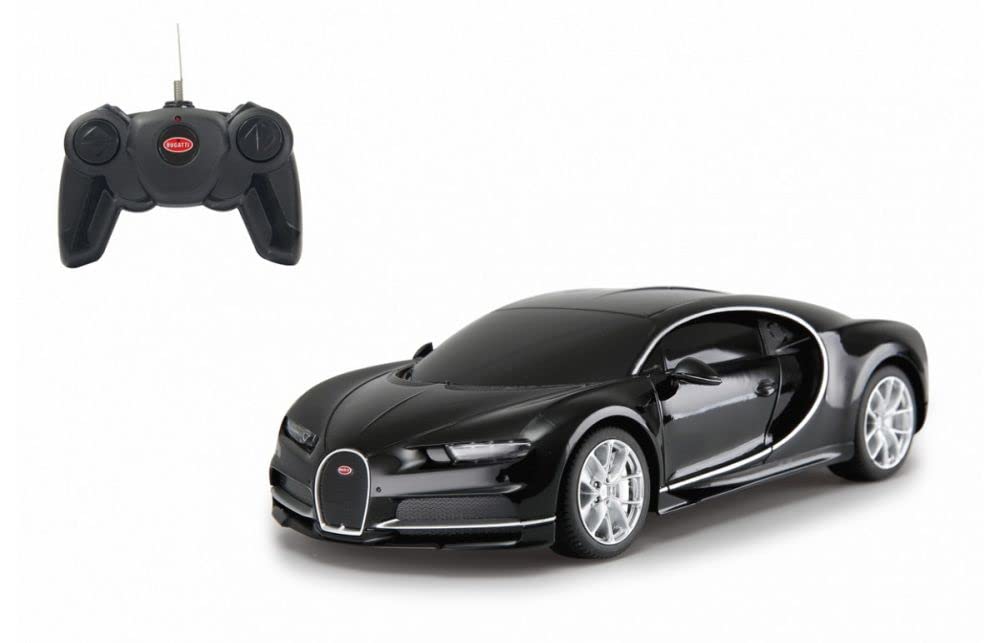Jamara 405136" Bugatti Chiron Remote Control Car, Black