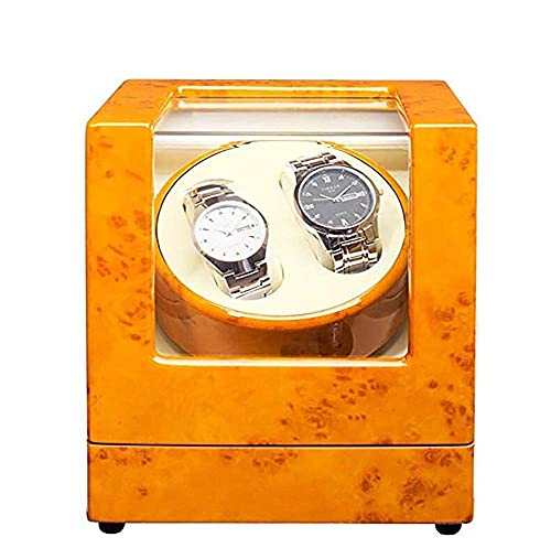 Remontoir automatique en cuir PU de haute qualité pour vitrine de montres 2+0