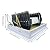 TECHTONGDA Attic Ladder 13 Steps Attic Stairs Pull Down Attic Loft Stair Telescoping Attic Access Ladder Ceiling Mounted Folding Ladder Attic Steps, 27.5 x 35.4 Inch, 10.5 ft Height, 660lb Capacity