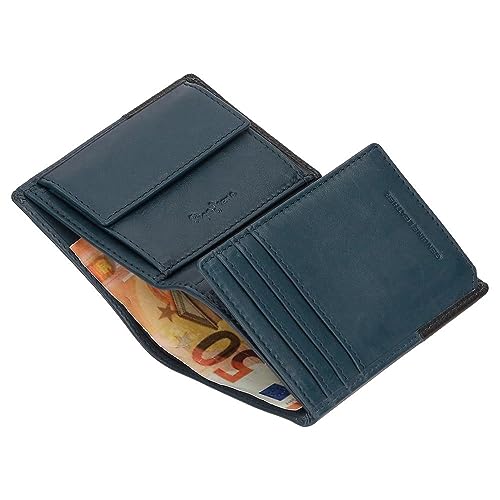 Pepe Jeans Unisex. 7831132 Cartera De Piel Dual Vertical Azul Marino (Osfa), Casual - 4