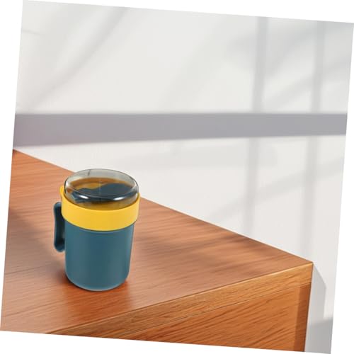 Tazas para sopa portátiles con tapa y cuchara: el set ideal para tus almuerzos en la oficina 7
