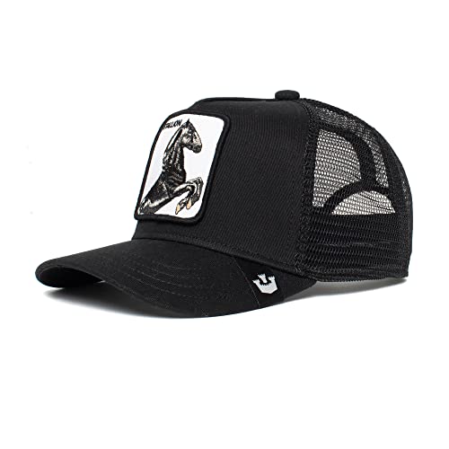 Casquette enfant Goorin Bros Little Stallion noir réglable style camionneur